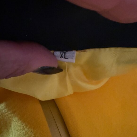 Captain Christopher Pike Yellow & Black Full-Zip Jacket XL - Picture 4 of 5